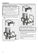 Preview for 40 page of Miele K 2601 Vi Operating And Installation Instructions