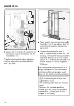 Предварительный просмотр 42 страницы Miele K 2601 Vi Operating And Installation Instructions