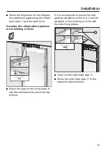 Предварительный просмотр 43 страницы Miele K 2601 Vi Operating And Installation Instructions