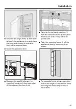 Preview for 45 page of Miele K 2601 Vi Operating And Installation Instructions