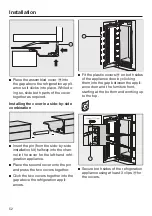 Предварительный просмотр 52 страницы Miele K 2601 Vi Operating And Installation Instructions