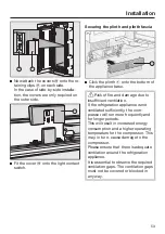 Preview for 53 page of Miele K 2601 Vi Operating And Installation Instructions