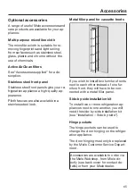 Preview for 65 page of Miele K 2601 Vi Operating And Installation Instructions