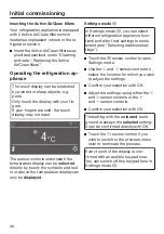 Предварительный просмотр 68 страницы Miele K 2601 Vi Operating And Installation Instructions