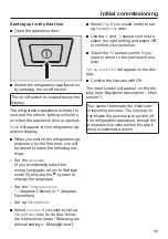 Предварительный просмотр 69 страницы Miele K 2601 Vi Operating And Installation Instructions