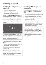 Preview for 70 page of Miele K 2601 Vi Operating And Installation Instructions