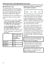 Предварительный просмотр 96 страницы Miele K 2601 Vi Operating And Installation Instructions