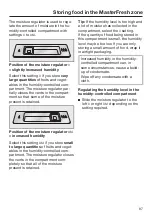 Preview for 97 page of Miele K 2601 Vi Operating And Installation Instructions