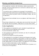 Preview for 4 page of Miele K 28202 D edt/cs Operating And Installation Instructions