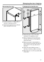 Предварительный просмотр 57 страницы Miele K 28202 D edt/cs Operating And Installation Instructions