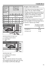 Preview for 55 page of Miele K 31222 Ui Operating And Installation Instructions