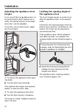 Preview for 62 page of Miele K 31222 Ui Operating And Installation Instructions