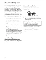 Preview for 10 page of Miele K 3211 S Operating And Installation Manual