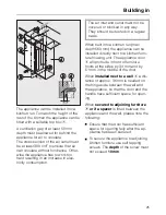 Preview for 25 page of Miele K 3211 S Operating And Installation Manual