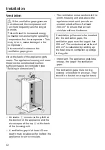 Preview for 52 page of Miele K 32222 i Operating And Installation Instructions