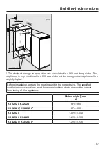 Preview for 57 page of Miele K 32222 i Operating And Installation Instructions