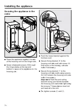 Предварительный просмотр 70 страницы Miele K 32222 i Operating And Installation Instructions