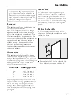 Preview for 27 page of Miele K 3402 S ed Operating And Installation Manual