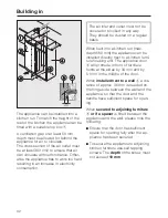 Предварительный просмотр 32 страницы Miele K 3402 S ed Operating And Installation Manual