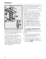 Preview for 26 page of Miele K 3414 SD Operating And Installation Manual