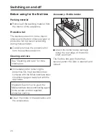 Preview for 20 page of Miele K 34472 iD Operating And Installation Instructions