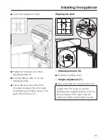 Preview for 85 page of Miele K 34472 iD Operating And Installation Instructions