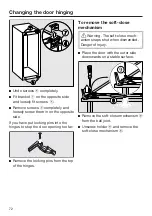 Предварительный просмотр 72 страницы Miele K 34673 iD Operating And Installation Instructions