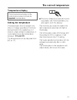 Preview for 21 page of Miele K 35222 iD Operating And Installation Instructions