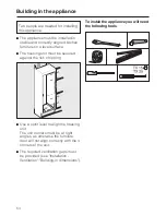 Preview for 54 page of Miele K 35222 iD Operating And Installation Instructions