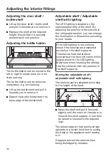 Предварительный просмотр 36 страницы Miele K 35422 iD Operating And Installation Instructions