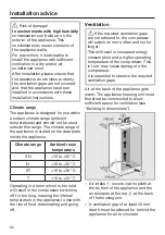 Предварительный просмотр 60 страницы Miele K 35422 iD Operating And Installation Instructions