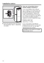 Предварительный просмотр 64 страницы Miele K 35422 iD Operating And Installation Instructions