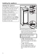 Предварительный просмотр 76 страницы Miele K 35422 iD Operating And Installation Instructions