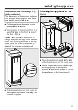 Предварительный просмотр 77 страницы Miele K 35422 iD Operating And Installation Instructions