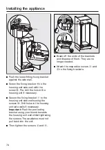 Предварительный просмотр 78 страницы Miele K 35422 iD Operating And Installation Instructions