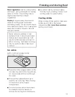 Предварительный просмотр 19 страницы Miele K 621 i-1 Operating And Installation Instructions