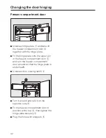 Предварительный просмотр 32 страницы Miele K 621 i-1 Operating And Installation Instructions