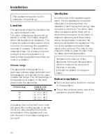 Preview for 30 page of Miele K 621 Ui-1 Operating And Installation Instructions