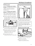 Предварительный просмотр 33 страницы Miele K 621 Ui-1 Operating And Installation Instructions