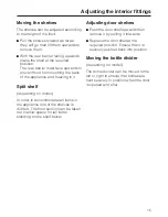 Preview for 15 page of Miele K 621 Ui Operating And Installation Manual