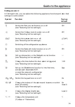 Preview for 29 page of Miele K 7763 E Operating Instructions Manual