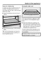 Предварительный просмотр 33 страницы Miele K 7763 E Operating Instructions Manual