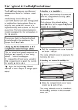 Preview for 54 page of Miele K 7763 E Operating Instructions Manual