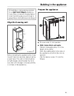 Preview for 35 page of Miele K 821 i Operating And Installation Manual