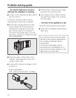 Preview for 26 page of Miele K 841i Operating And Installation Manual