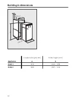 Preview for 32 page of Miele K 841i Operating And Installation Manual