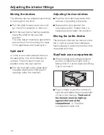 Preview for 18 page of Miele K 854 i-1 Operating And Installation Manual