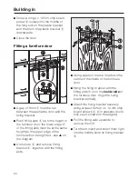 Preview for 34 page of Miele K 854 i-1 Operating And Installation Manual