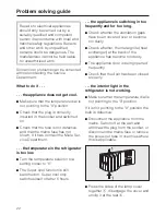 Preview for 22 page of Miele K 8652 SD Operating And Installation Instructions