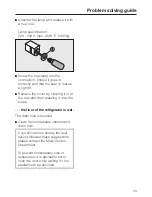 Предварительный просмотр 23 страницы Miele K 8652 SD Operating And Installation Instructions